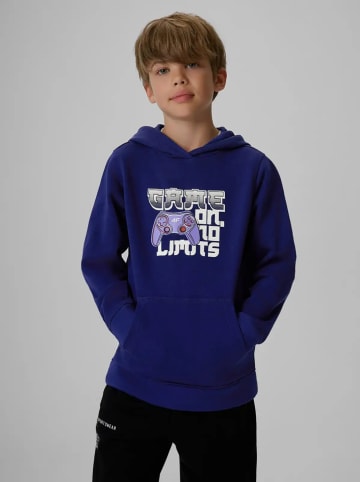 4F Hoodie in Dunkelblau