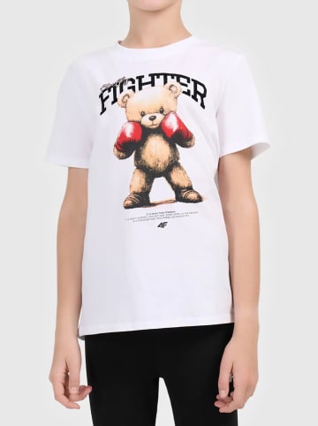 4F Shirt in Weiß