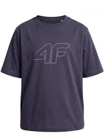4F Shirt in Dunkelblau