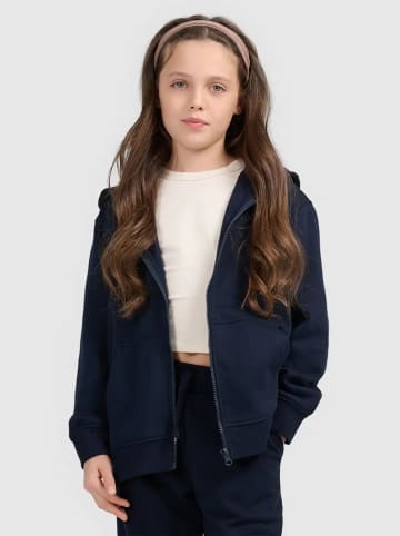 4F Sweatjacke in Dunkelblau
