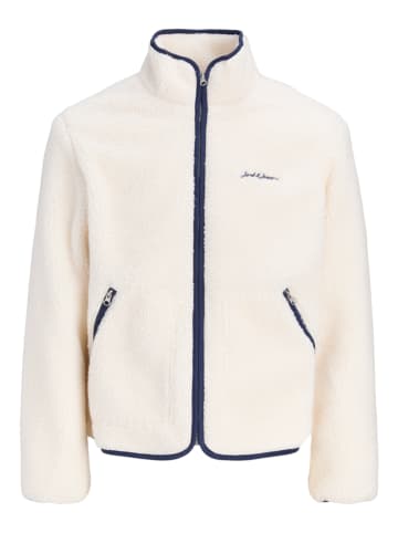 Jack & Jones Fleece vest crème