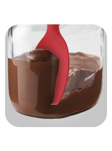Tefal Kochlöffel ''Ingenio Plus'' in Schwarz/ Rot - (L)27,5 cm