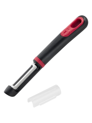 Tefal Obieraczka "Ingenio Plus" w kolorze czarno-czerwonym - dł. 17,3 cm