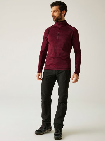 Fleecepullover "Yonder II" in Bordeaux