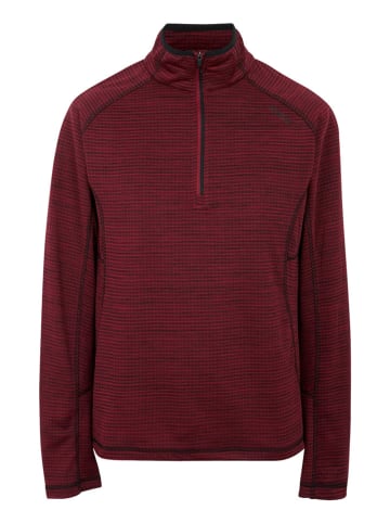 Fleecepullover "Yonder II" in Bordeaux