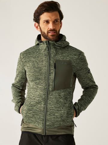 Kurtka polarowa "Alven" w kolorze khaki