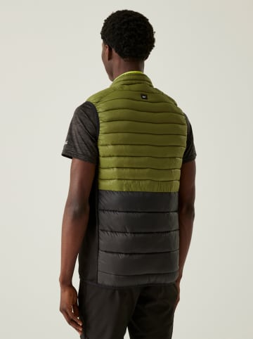 Functionele bodywarmer "Leedre" groen/zwart