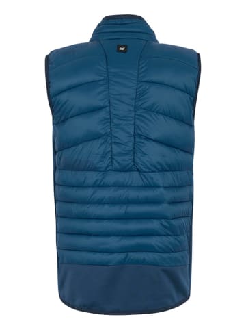 Hybride bodywarmer "Leedre" blauw