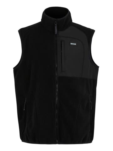 Fleece bodywarmer "Frankie Borg" zwart