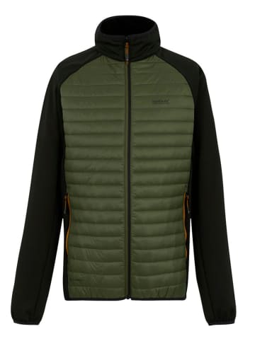 Kurtka hybrydowa "Clumber" w kolorze khaki