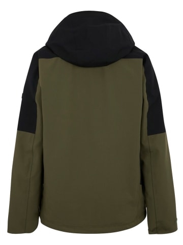 3in1-Funktionsjacke "Wentwood" in Khaki/ Schwarz