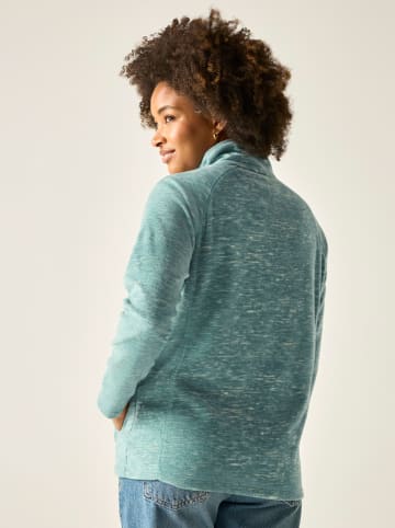 Fleece vest "Mayse" turquoise