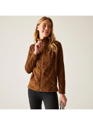 Fleecejacke "Mayse" in Hellbraun