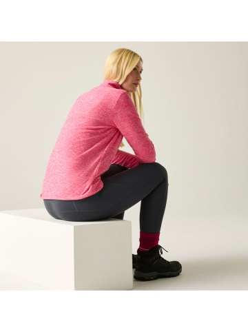 Fleecepullover "Sweethart Marl" in Pink