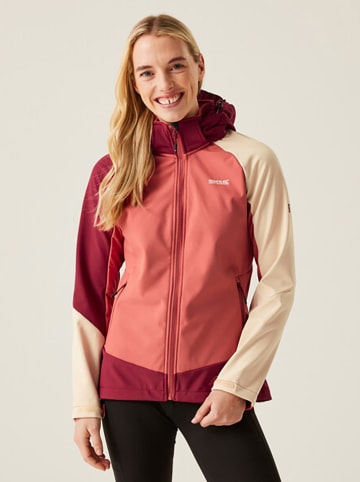 Softshelljacke "Desoto X" in Rosa/ Lila/ Creme