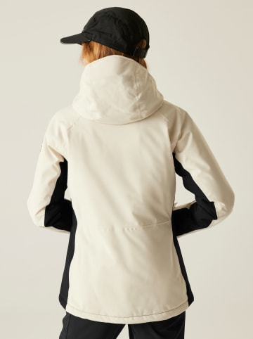 Übergangsjacke "Highton Stretch" in Creme/ Schwarz