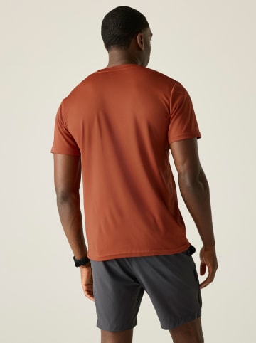 Funktionsshirt "Fingal Slogan" in Rostrot