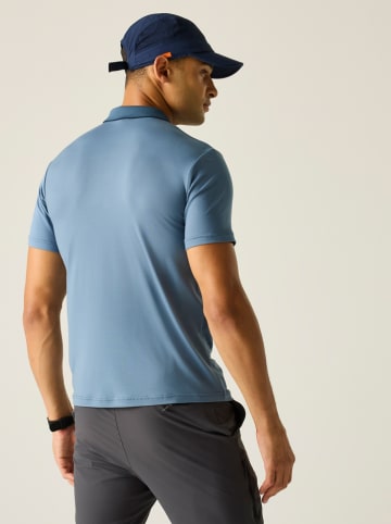 Funktionspoloshirt "Maverik Stretch" in Blau