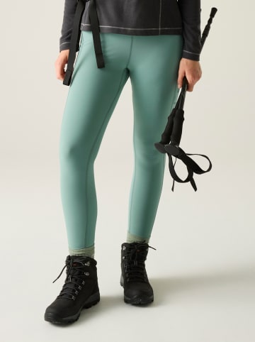 Trekkingleggings "Monira" in Türkis