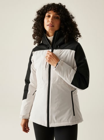 Übergangsjacke "Maldeine" in Weiß/ Schwarz