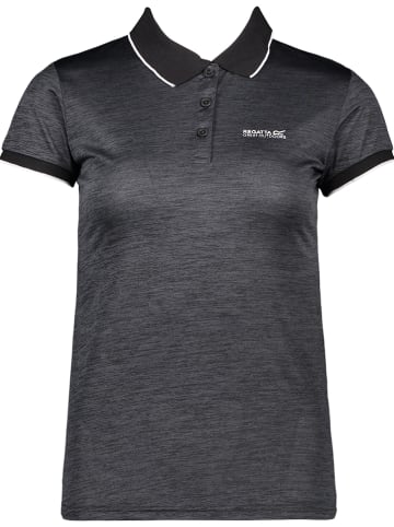 Funkcyjna koszulka polo "Remex II" w kolorze czarnym