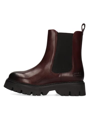 MELVIN & HAMILTON Leder-Chelsea-Boots "Thelia 2" in Bordeaux