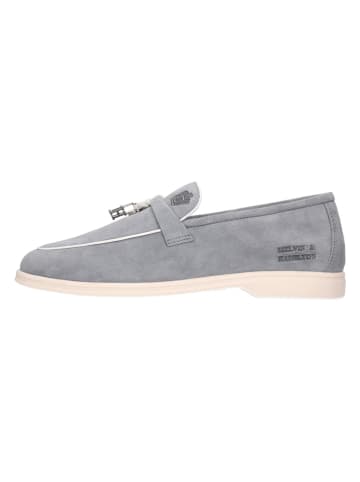 MELVIN & HAMILTON Leren mocassins "Adley 24" grijs