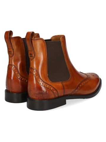 Leder-Chelsea-Boots "Selina 29" in Hellbraun