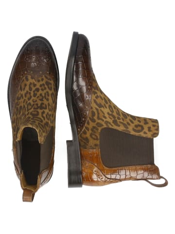 MELVIN & HAMILTON Leren chelseaboots "Selina 29" lichtbruin