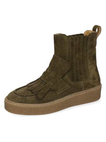 MELVIN & HAMILTON Skórzane sztyblety "Farah 3" w kolorze khaki