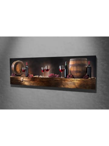 Wallity Kunstdruk op canvas - (B)80 x (H)30 cm