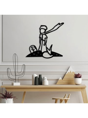 Wallity Dekoracja ścienna w kolorze czarnym - 58 x 54 cm