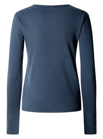 Longsleeve in Dunkelblau