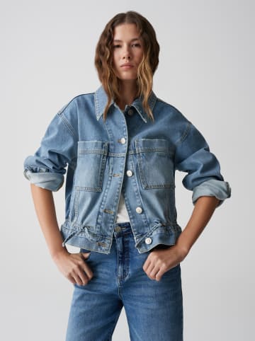 OPUS Jeansjacke in Blau