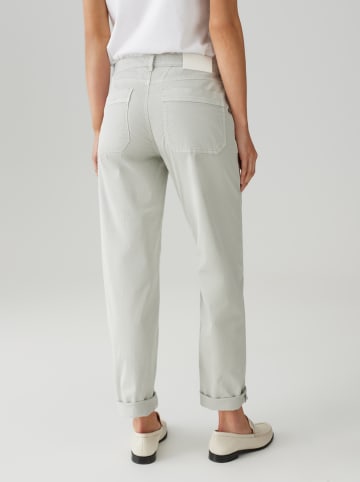 OPUS PANTS Spodnie w kolorze szarym