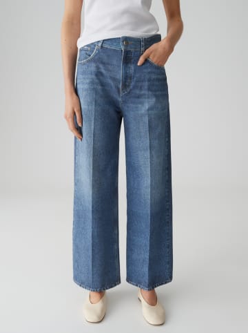 Jeans - Wide leg - in Blau