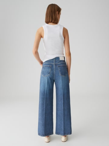 OPUS PANTS Dżinsy - Wide leg - w kolorze niebieskim