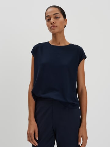 Bluse in Dunkelblau