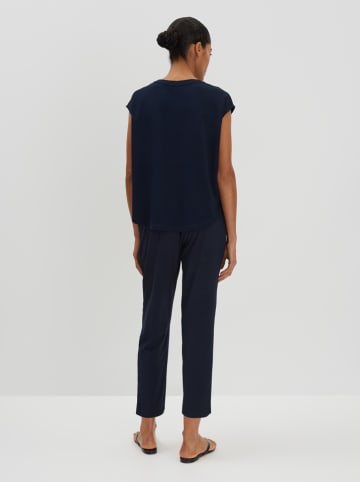 Bluse in Dunkelblau
