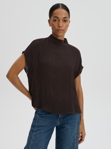Someday Bluse in Braun