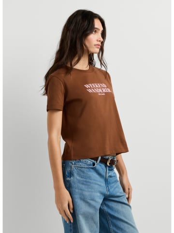 Shirt "Carla" in Hellbraun