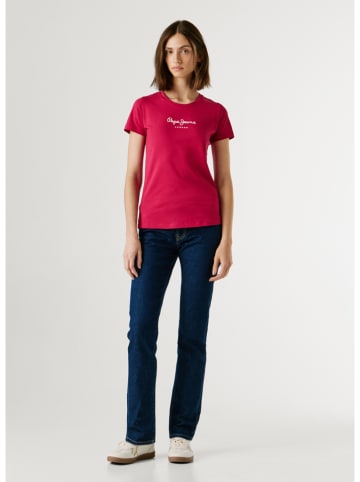 Shirt "New Virgina" in Rot