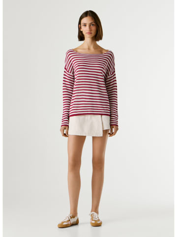 Sweter "Kalua" w kolorze czerwono-białym