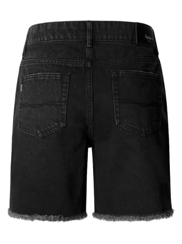 Jeans-Bermudas in Schwarz