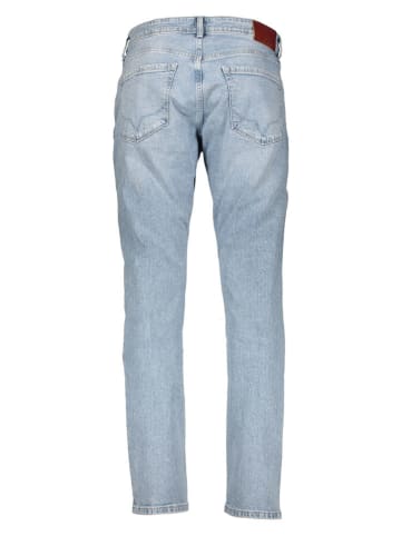 Spijkerbroek "Stanley" - tapered fit - lichtblauw
