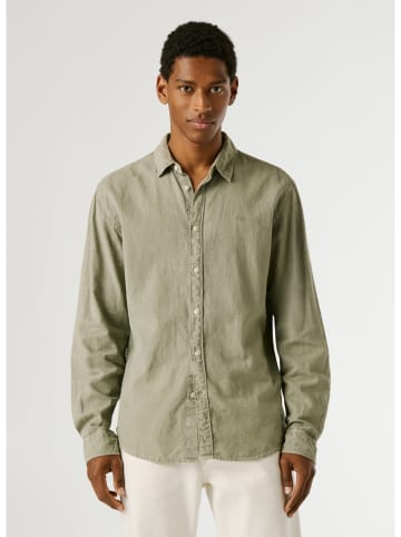 Koszula "Payon" - Regular fit - w kolorze khaki