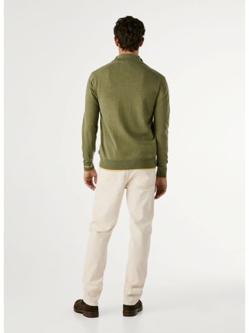 Sweter "Andre" w kolorze khaki