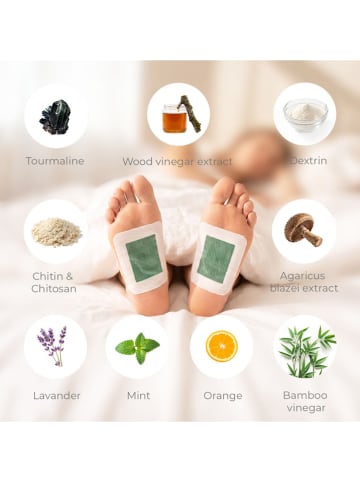 InnovaGoods Detox-voetpleisters “Lavendel” - 30 stuks