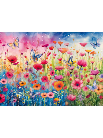 1.000tlg. Puzzle "Mohnblumenwiese" - ab 12 Jahren