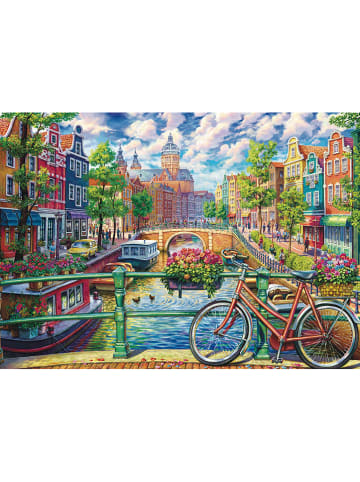 1.000tlg. Puzzle "Amsterdamer Grachtenzauber" - ab 14 Jahren